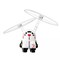 Kitcheniva Spaceman Flying Toys Hand Operated Drones With LED Light Rechargeable
